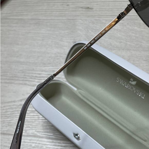 Swarovski Pilot 60mm Grey Sunglasses main image 9